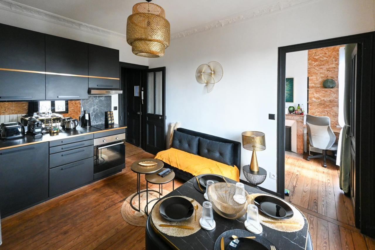 Verdun Dore - Parking Gratuit, Netflix, Balcon, Internet Fibre - 2 Ch Le Havre Luaran gambar