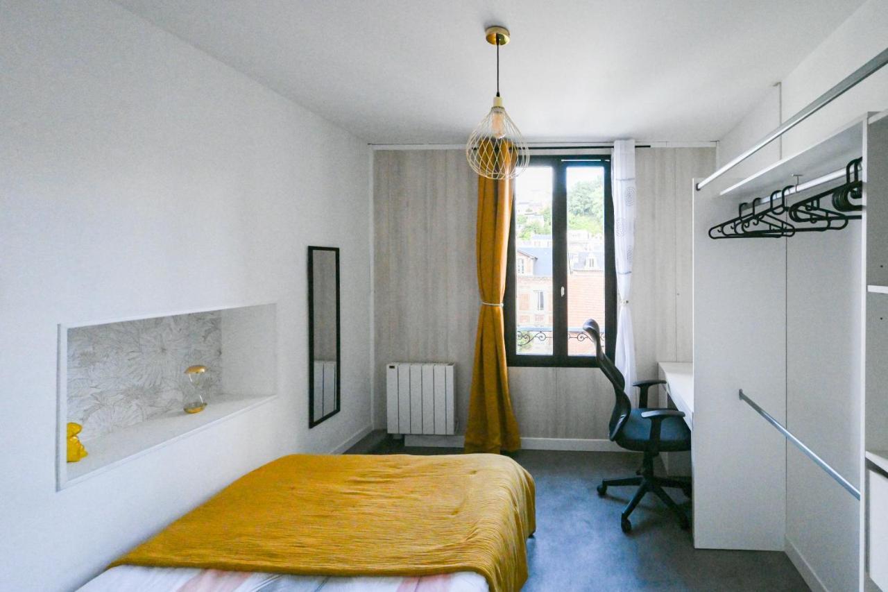 Verdun Dore - Parking Gratuit, Netflix, Balcon, Internet Fibre - 2 Ch Le Havre Luaran gambar