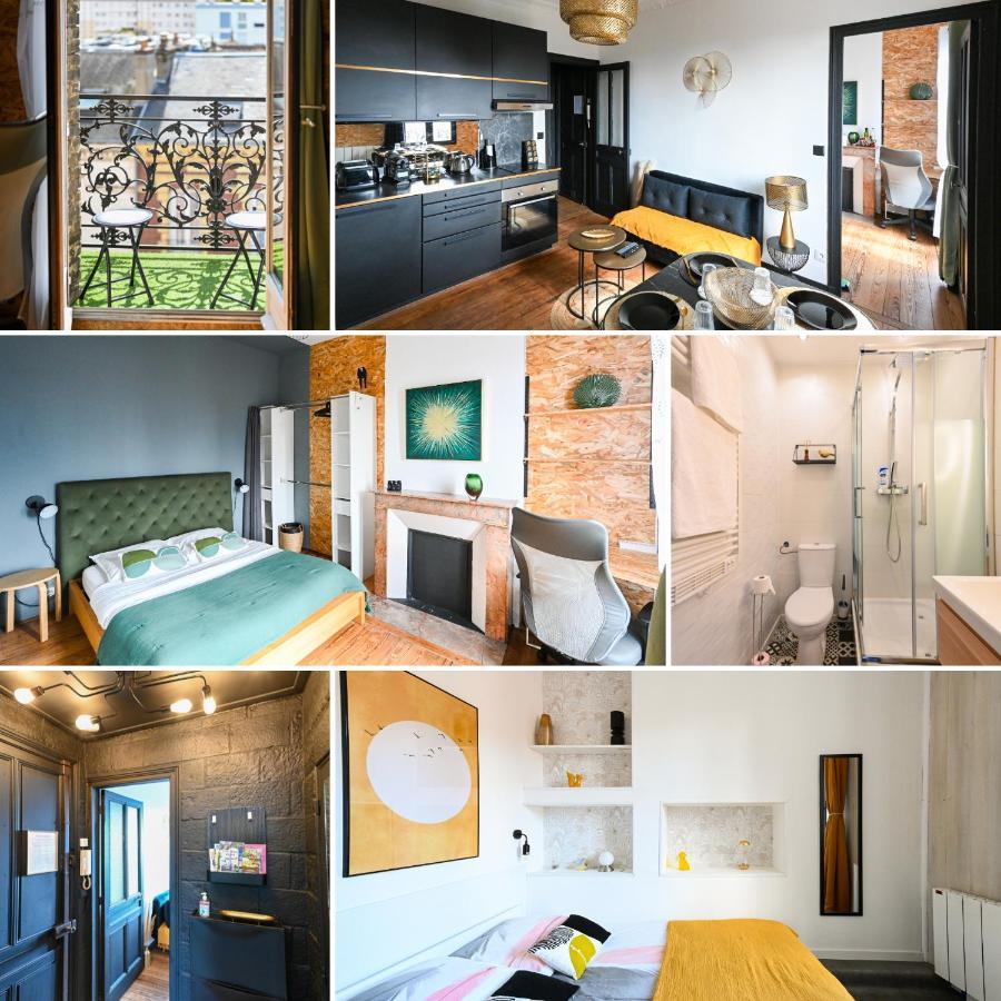 Verdun Dore - Parking Gratuit, Netflix, Balcon, Internet Fibre - 2 Ch Le Havre Luaran gambar